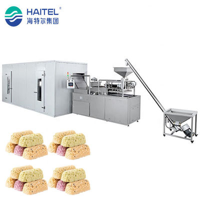 PLC steuerte Hafer-Schokoladen-Fertigungsstraße für Imbiss-Fabrik 1000 kg/h