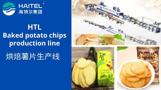 Edelstahl-automatische Bäckerei, die Maschine für Kartoffelchips 400 Kg/Hour macht
